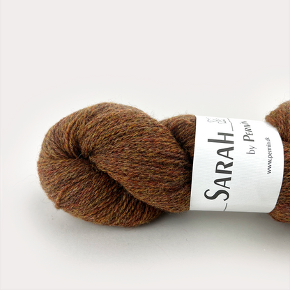 By Permin Sarah – 50% Merinoull / 50% Shetlandsull – 50 g ≈ 270 m