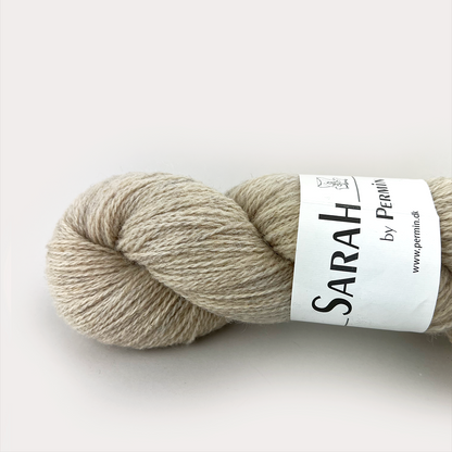 By Permin Sarah – 50% Merinoull / 50% Shetlandsull – 50 g ≈ 270 m