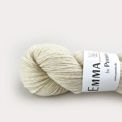 By Permin Emma – 50% Merinoull / 50% Shetlandsull – 50 g ≈ 170 m