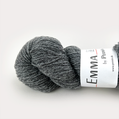 By Permin Emma – 50% Merinoull / 50% Shetlandsull – 50 g ≈ 170 m
