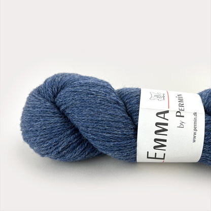 By Permin Emma – 50% Merinoull / 50% Shetlandsull – 50 g ≈ 170 m