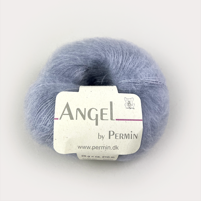 By Permin Angel – 70% Kid Mohair / 30% Silke – 25 g ≈ 210 m