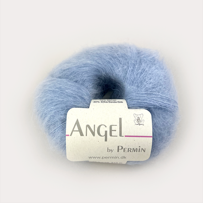 By Permin Angel – 70% Kid Mohair / 30% Silke – 25 g ≈ 210 m
