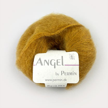 By Permin Angel – 70% Kid Mohair / 30% Silke – 25 g ≈ 210 m