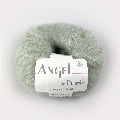 By Permin Angel – 70% Kid Mohair / 30% Silke – 25 g ≈ 210 m