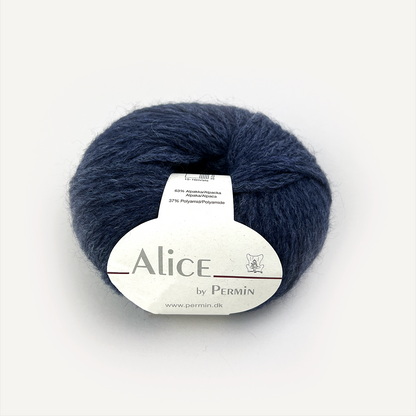 By Permin Alice – 63% Alpakka / 37% Polyamid – 50 g ≈ 150 m