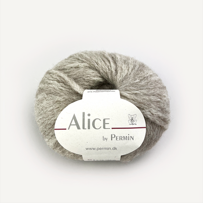 By Permin Alice – 63% Alpakka / 37% Polyamid – 50 g ≈ 150 m