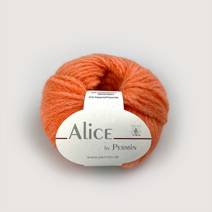 By Permin Alice – 63% Alpakka / 37% Polyamid – 50 g ≈ 150 m