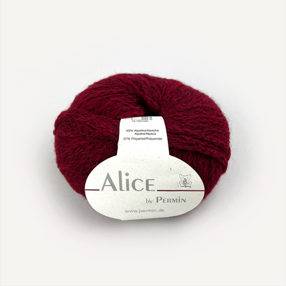 By Permin Alice – 63% Alpakka / 37% Polyamid – 50 g ≈ 150 m