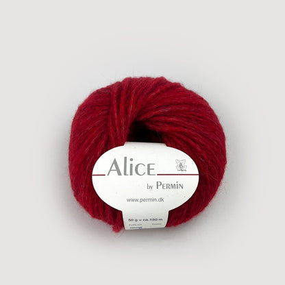 By Permin Alice – 63% Alpakka / 37% Polyamid – 50 g ≈ 150 m