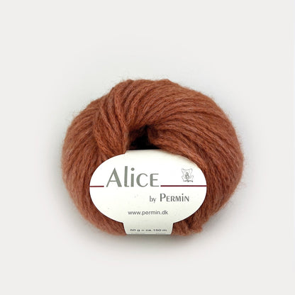 By Permin Alice – 63% Alpakka / 37% Polyamid – 50 g ≈ 150 m
