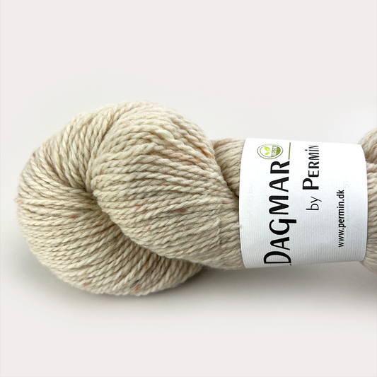 By Permin Dagmar – Økologisk superwash merinoull / polyamid – 50 g ≈ 150 m - utgående garn