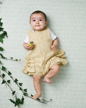 Elise romper m/hulm | Permin | Strikkepakke