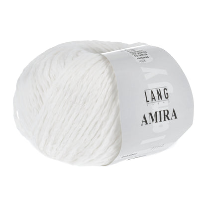 Lang Yarns Amira – 93 % bomull / 7 % polyamid – 50 g/≈100 m – utgående garn