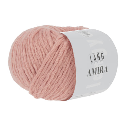 Lang Yarns Amira – 93 % bomull / 7 % polyamid – 50 g/≈100 m – utgående garn