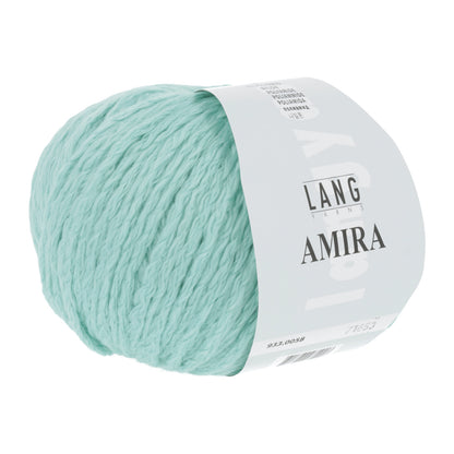 Lang Yarns Amira – 93 % bomull / 7 % polyamid – 50 g/≈100 m – utgående garn