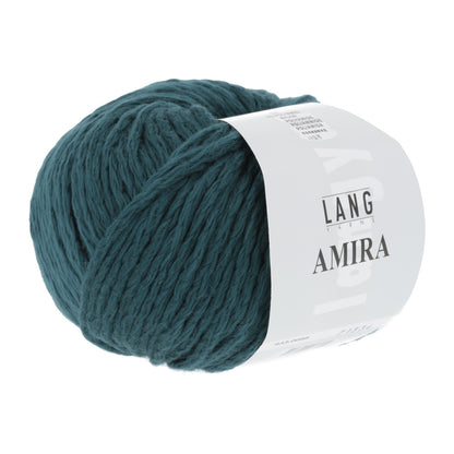 Lang Yarns Amira – 93 % bomull / 7 % polyamid – 50 g/≈100 m – utgående garn