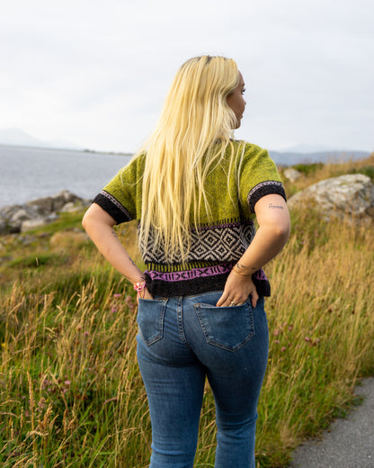 Ærla topp i felted tweed | Digital oppskrift
