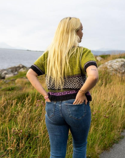Ærla topp i felted tweed | Ulltråd | Strikkepakke