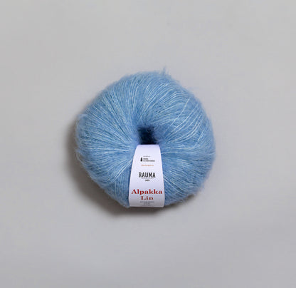 Rauma Garn Alpakka Lin – 48 % baby ­alpakka / 44 % lin / 8 % ull – 50 g/≈175 m