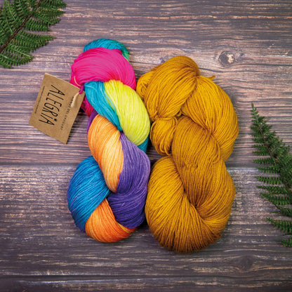 Manos del Uruguay Alegría – 75 % superwash merinoull / 25 % polyamid – 100 g ≈ 425 m