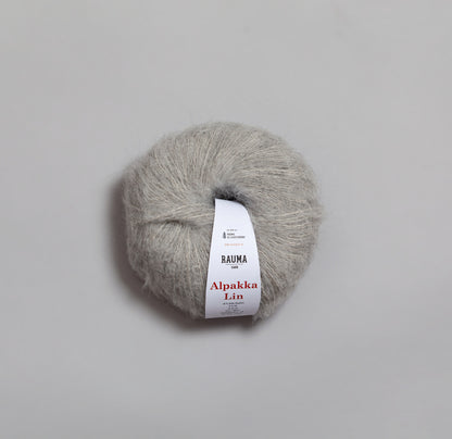 Rauma Garn Alpakka Lin – 48 % baby ­alpakka / 44 % lin / 8 % ull – 50 g/≈175 m