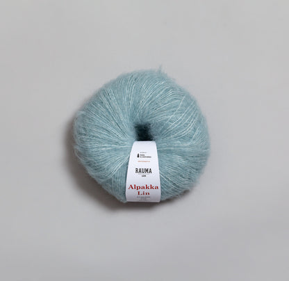 Rauma Garn Alpakka Lin – 48 % baby ­alpakka / 44 % lin / 8 % ull – 50 g/≈175 m