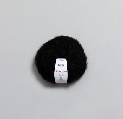 Rauma Garn Alpakka Lin – 48 % baby ­alpakka / 44 % lin / 8 % ull – 50 g/≈175 m