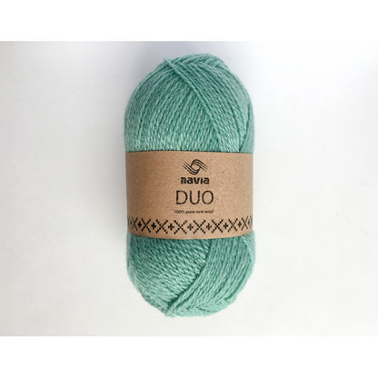 Navia Duo – 100 % ull færøysk ull, shetlands ull og australsk lamull – 50 g/≈180 m