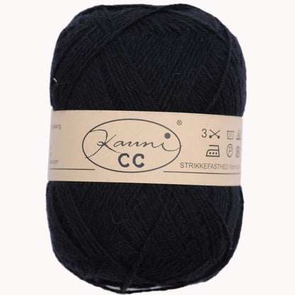 Kauni Ensfarget 8/2 – 100 % ull - ensfarget ullgarn - 130-150 g ≈ ca. 400 m
