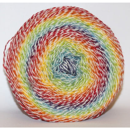 Kauni Effektgarn 8/2 – 100 % ull - flerfarget effektgarn - 130-150 g ≈ ca. 400 m