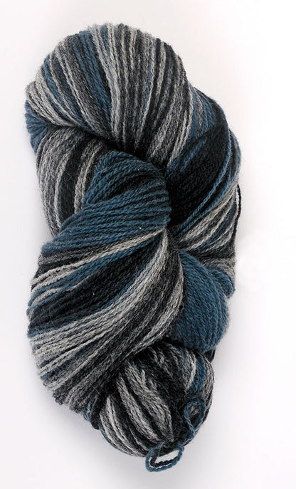 Kauni Effektgarn 8/2 – 100 % ull - flerfarget effektgarn - 130-150 g ≈ ca. 400 m