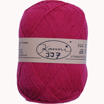 Kauni Ensfarget 8/2 – 100 % ull - ensfarget ullgarn - 130-150 g ≈ ca. 400 m