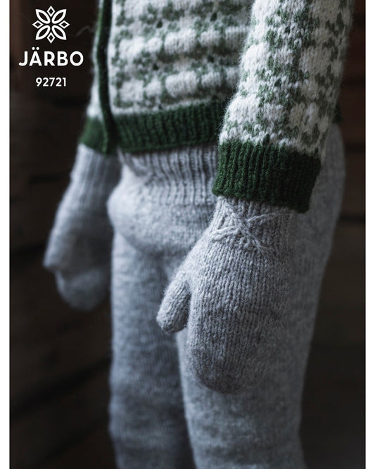 Tvist barnevotter | Järbo | Strikkepakke