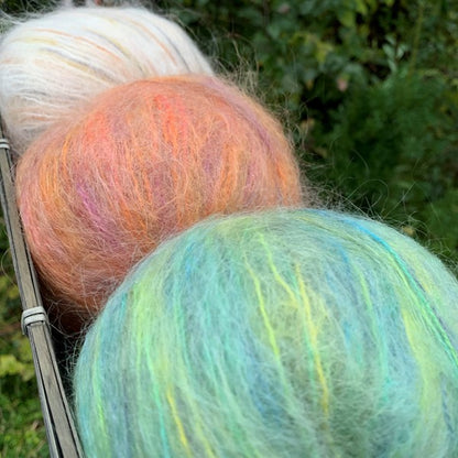 By Permin Bella Color – mohairblanding med mykt fargespill - 50 g = 145 m