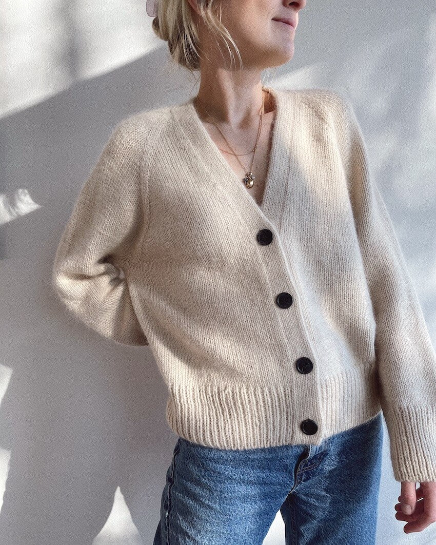 Champagne Cardigan | Petiteknit