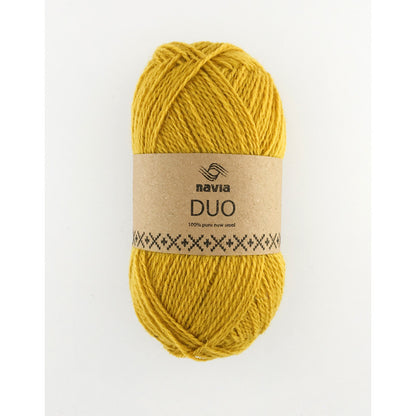 Navia Duo – 100 % ull færøysk ull, shetlands ull og australsk lamull – 50 g/≈180 m