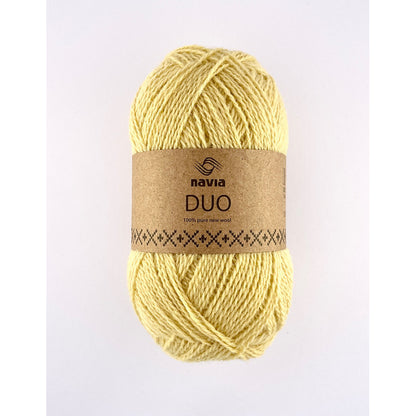 Navia Duo – 100 % ull færøysk ull, shetlands ull og australsk lamull – 50 g/≈180 m