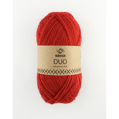 Navia Duo – 100 % ull færøysk ull, shetlands ull og australsk lamull – 50 g/≈180 m