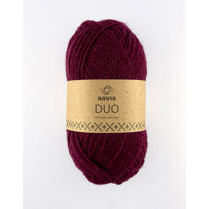 Navia Duo – 100 % ull færøysk ull, shetlands ull og australsk lamull – 50 g/≈180 m