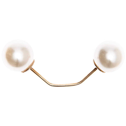 Jewellery made by me, Double bead pin.