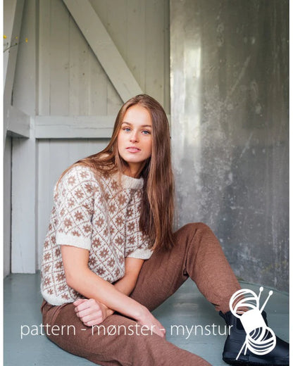 Små stjerne bluse | Navia | Strikkepakke