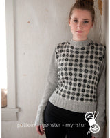 Sweater med traditionel mønster | Navia | Strikkepakke